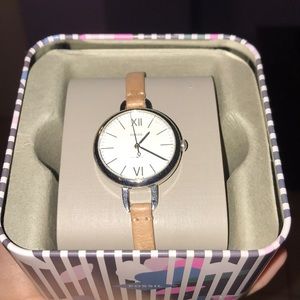 Fossil Watch with a Nude colored Band